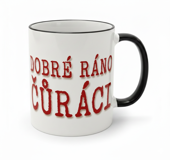 Keramický hrnek - Dobré ráno čuráci  (by MazzyCZ) - HRRRnek.cz