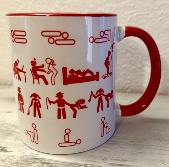 Keramický hrnek - Jen pro dospělé (kamasutra)- HRRRnek.cz