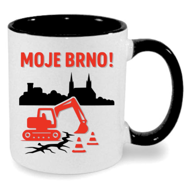 Keramický hrnek - Moje BRNO - HRRRnek.cz