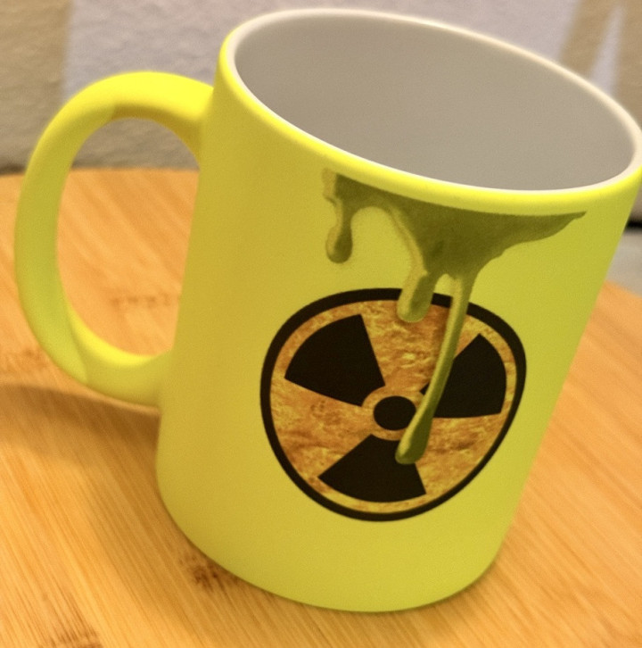 Radioaktivní Káva RBMK 4 : Hrnek z Černobylu