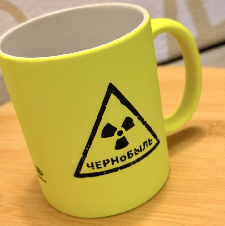 Radioaktivní Káva RBMK 4 : Hrnek z Černobylu