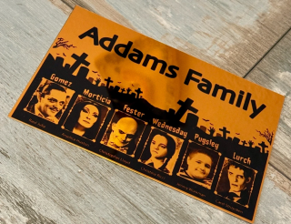 Fotografie plechová - zlatá zdrcadlová (A6)