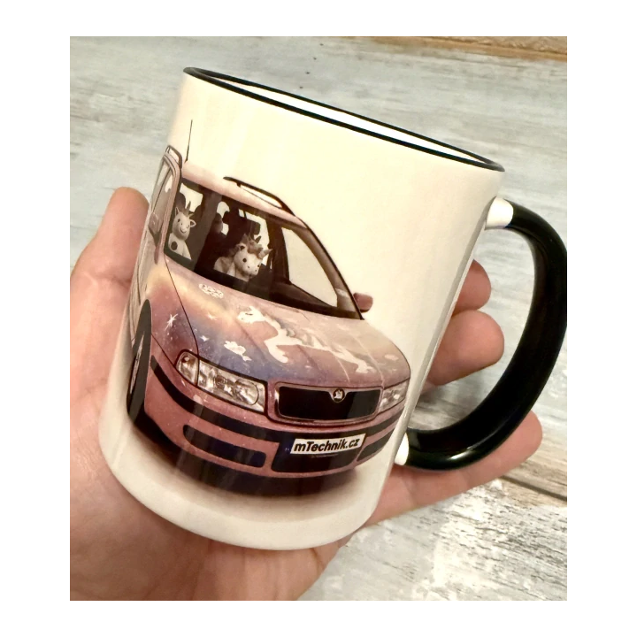 Keramický hrnek s vlastním potiskem 330ml bílý - HRRRnek.cz