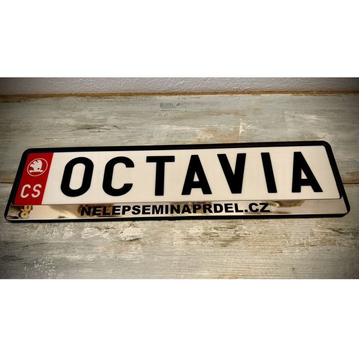 SPZ / RZ na přání | Vlastní text a barvy