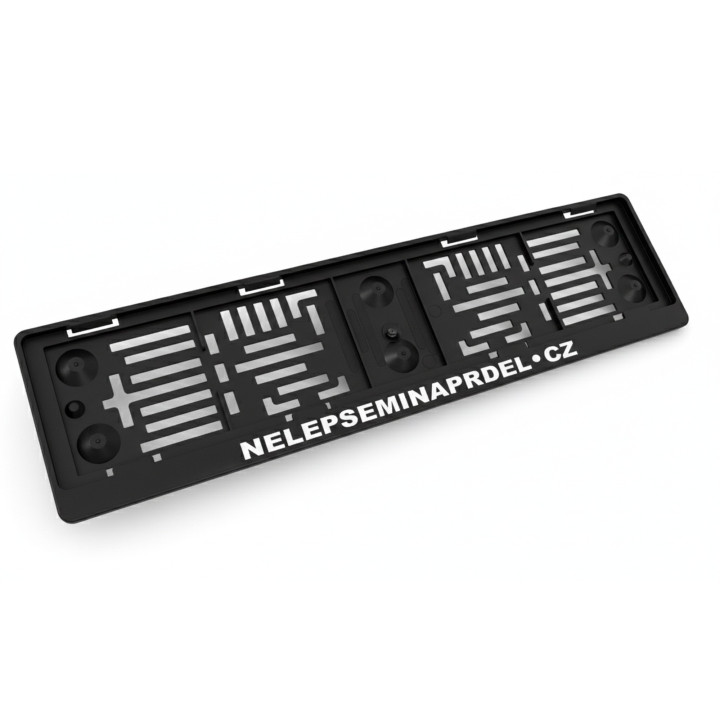 Podložka SPZ NELEP SE NEJSI MOJE STARÁ – Humorná edice