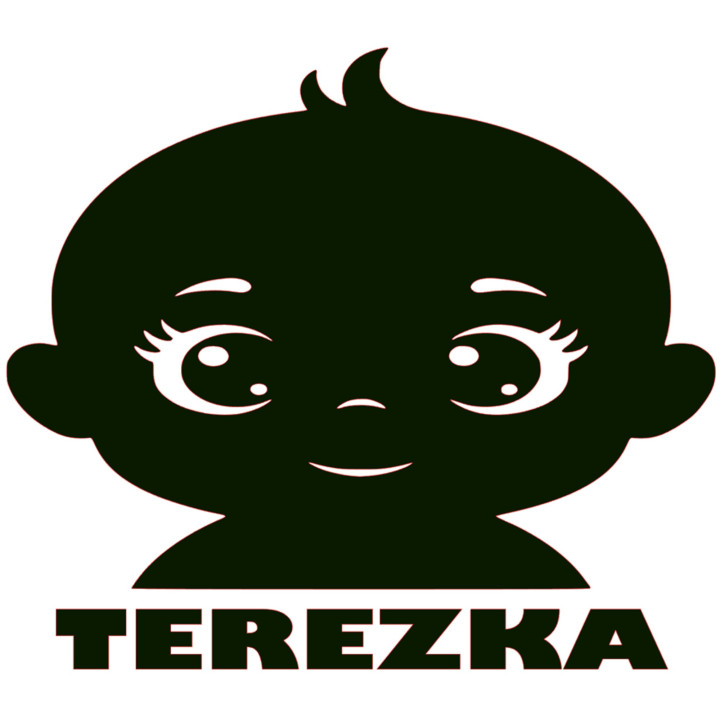 Samolepka [JMÉNO] V AUTĚ – Kdo je šéf posádky? | potiskle.cz