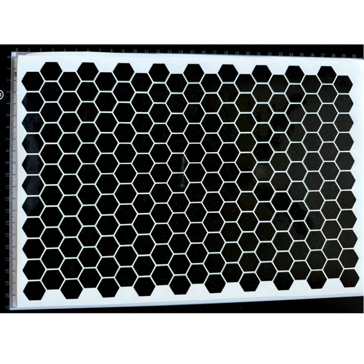 Samolepka Hexagon Arch 200x275mm – Tuning pro auto i notebook | potiskle.cz