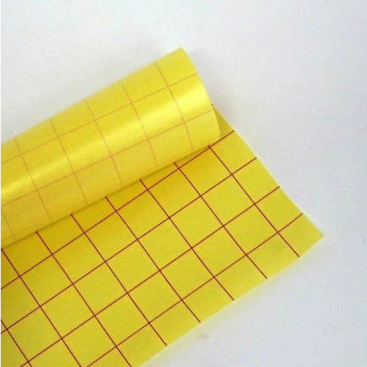 Průhledná přenosová fólie 200x275mm pro samolepky | potiskle.cz