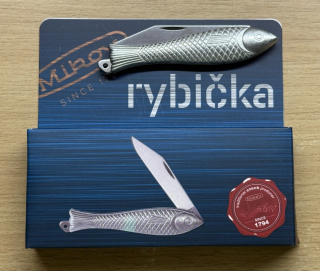 Mikov - Rybička s vlastním věnováním na čepeli - originál