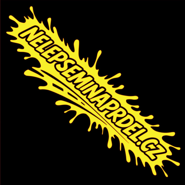 Samolepka NELEPSEMINAPRDEL.CZ 15x5 cm – Pro ty, co neumí držet odstup