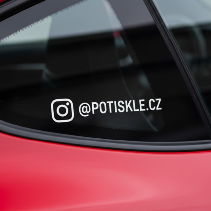 Vinylová Samolepka: Můj Nick 4x20-30cm