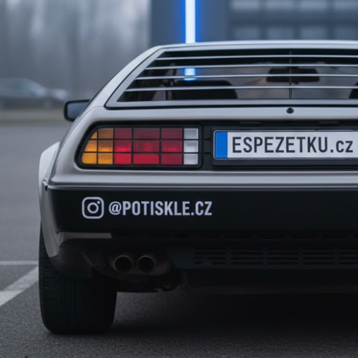 Vinylová Samolepka: Můj Nick 4x20-30cm